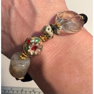 Premier Designs MARIE 7" stretch bracelet.  Like new condition. #144-#144A